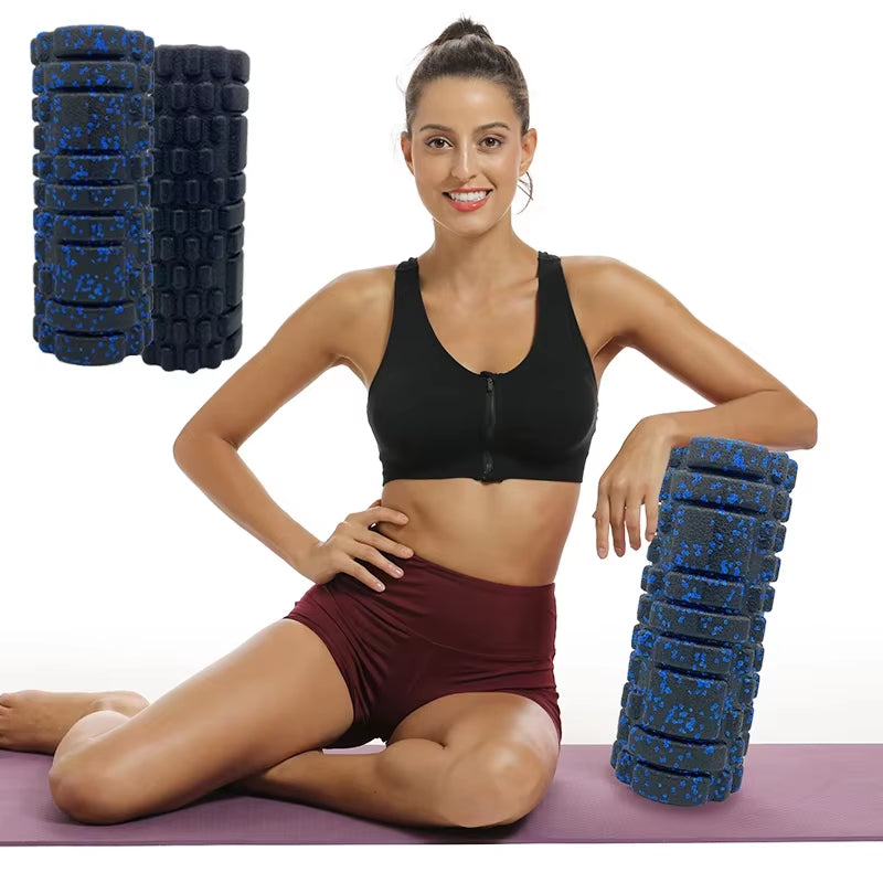15/33cm Fitness Foam Roller β High-Density EPP Massage Roller for Yoga, Pilates & Muscle Recovery