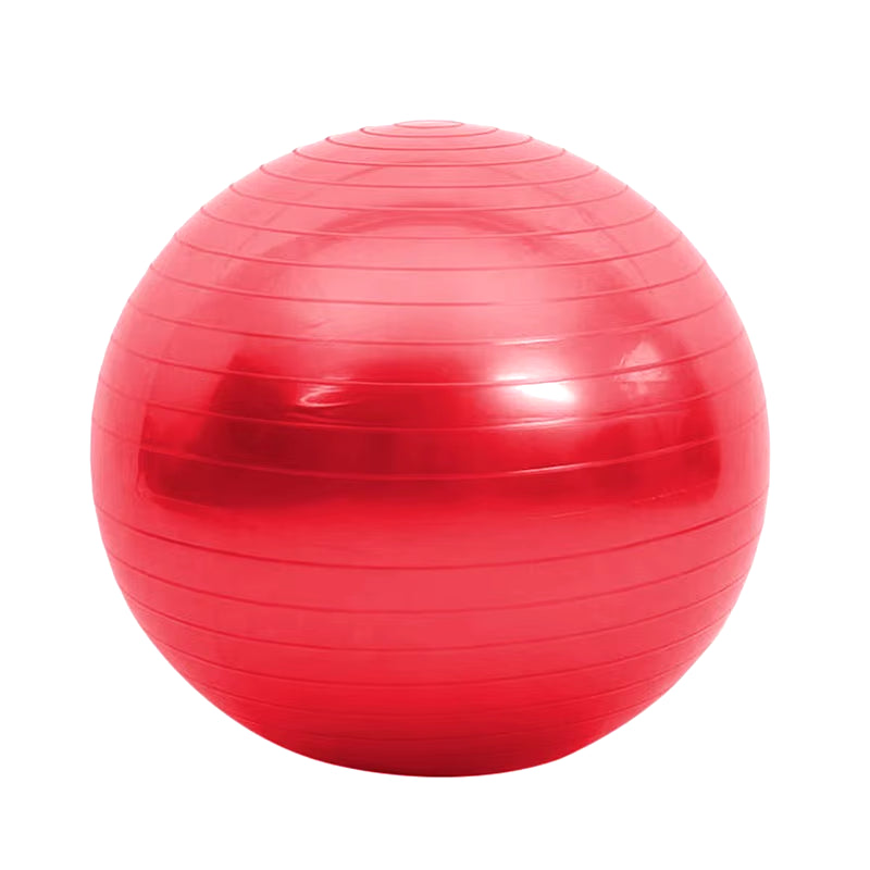 45cm PVC Yoga Fitness Ball – Thickened Anti-Burst Exercise Ball for Home Gym & Pilates