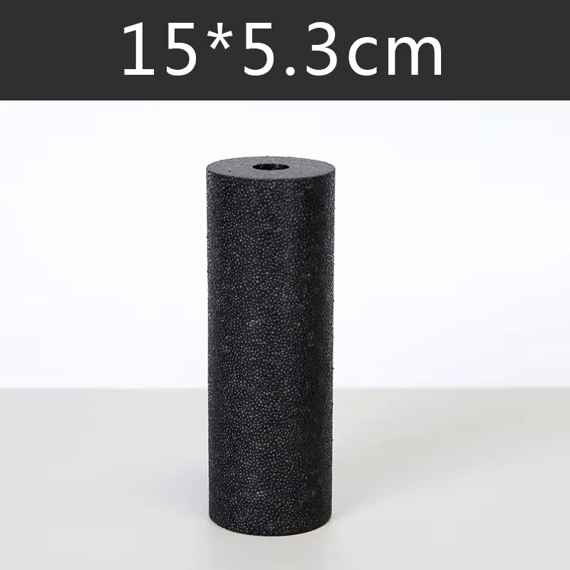 15/33cm Fitness Foam Roller β High-Density EPP Massage Roller for Yoga, Pilates & Muscle Recovery
