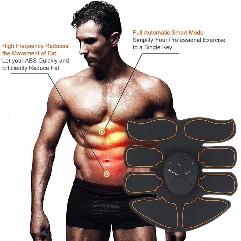 EMS Abdominal Muscle Toning Trainer – ABS Stimulator Toner Fitness Binder for Core & Muscle Sculpting