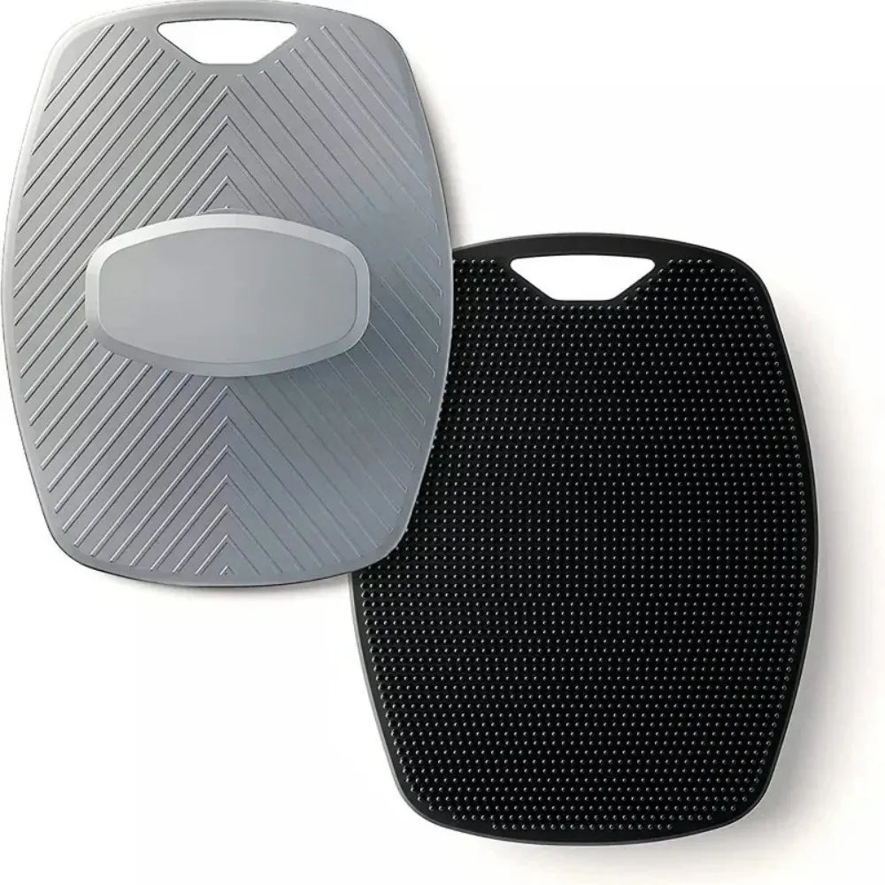 Soft Silicone Exfoliating Bath Brush – Manual Body Cleansing Scrubber & Gentle Shower Massager for Men