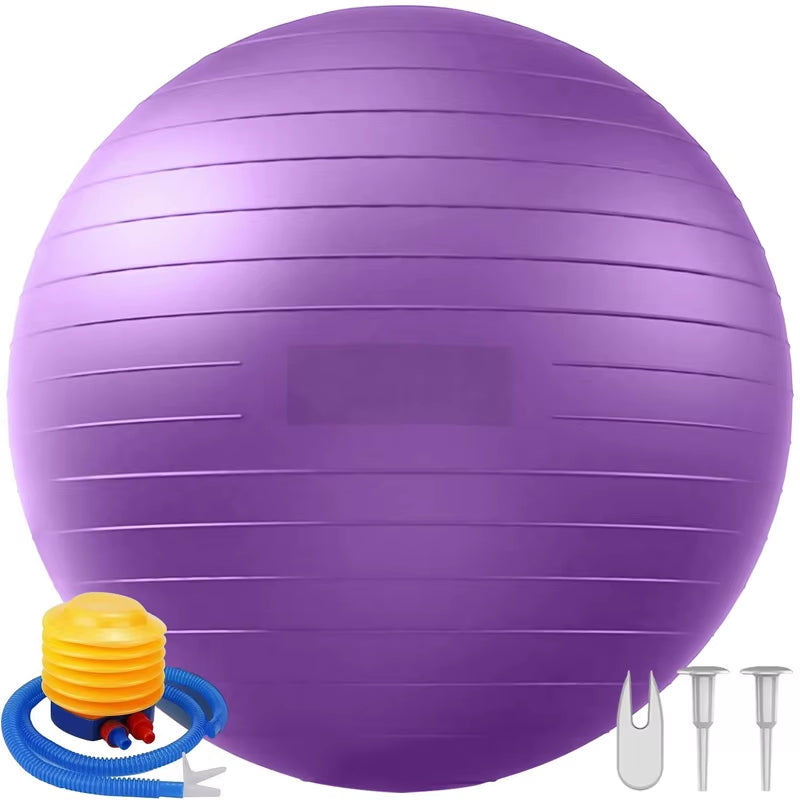 Balance Ball – 65cm/75cm/85cm Yoga & Pilates Stability Ball for Fitness, Pregnancy & Rehabilitation