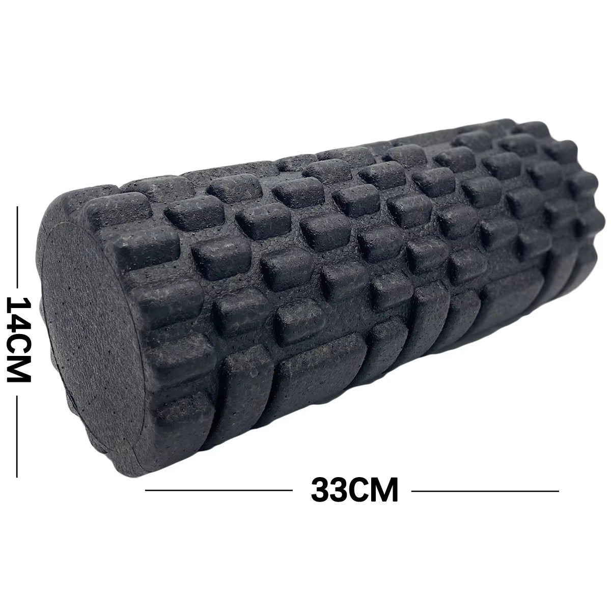 15/33cm Fitness Foam Roller β High-Density EPP Massage Roller for Yoga, Pilates & Muscle Recovery