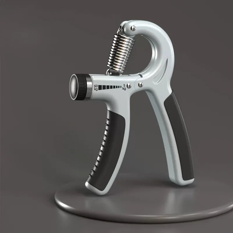 Adjustable Hand Grip Strengthener (5-60kg) with Counter – Build Wrist, Forearm & Hand Muscle Strength