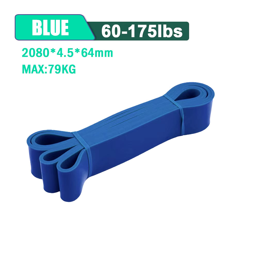 Durable Latex Resistance Bands – Elastic Exercise Bands for Strength Training, Pull-Ups, Pilates & Gym Workout
