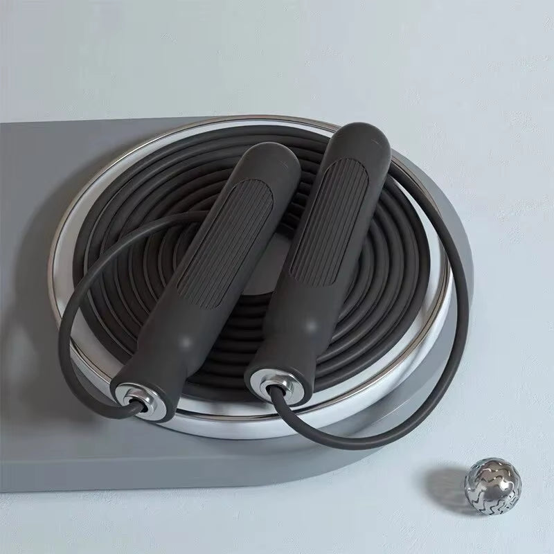 Adjustable Steel Jump Rope β Ball Bearing Speed Rope for Men & Women, Weight-Loss & Cardio Training