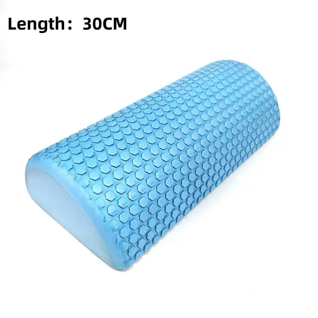 15/33cm Fitness Foam Roller β High-Density EPP Massage Roller for Yoga, Pilates & Muscle Recovery