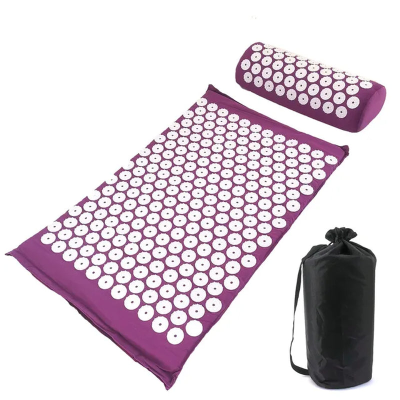 Yoga Massage Pads with Large Touchpoints – Neck, Back & Foot Relief for Relaxation and Recovery