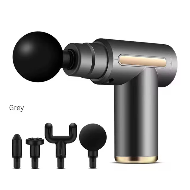 2025 Professional Fascia Massage Gun – Electric Muscle Relaxation Massager with Vibration Therapy for Neck & Body