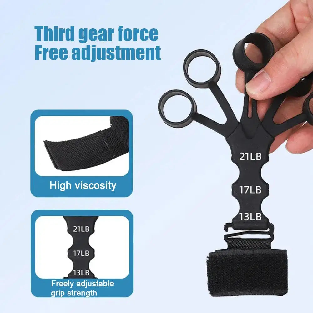 Adjustable Hand Grip & Finger Strengthener: Ultimate Wrist, Forearm, and Rehab Trainer