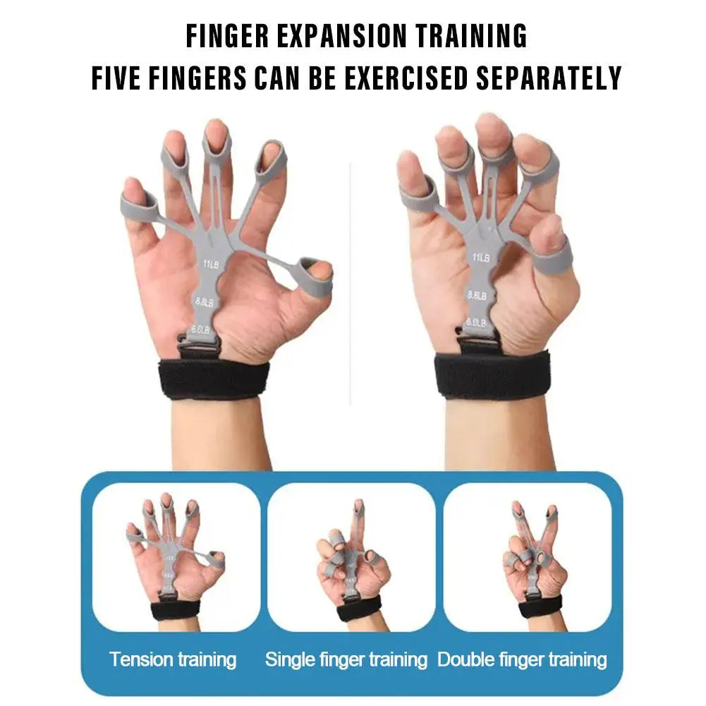 Adjustable Hand Grip & Finger Strengthener: Ultimate Wrist, Forearm, and Rehab Trainer
