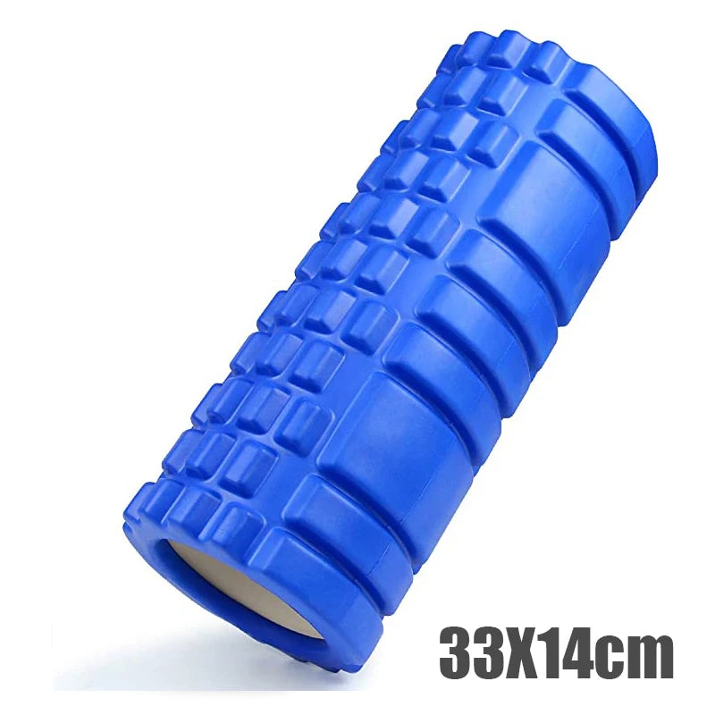 33cm Foam Axis Massage Roller – Ultimate Yoga & Muscle Recovery Tool for Back & Body Training