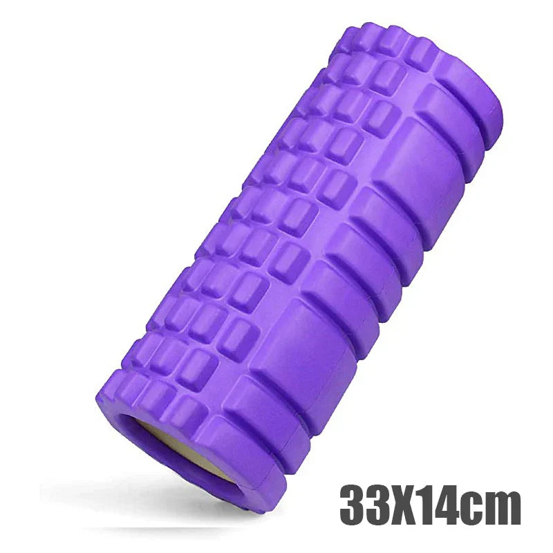 33cm Foam Axis Massage Roller – Ultimate Yoga & Muscle Recovery Tool for Back & Body Training