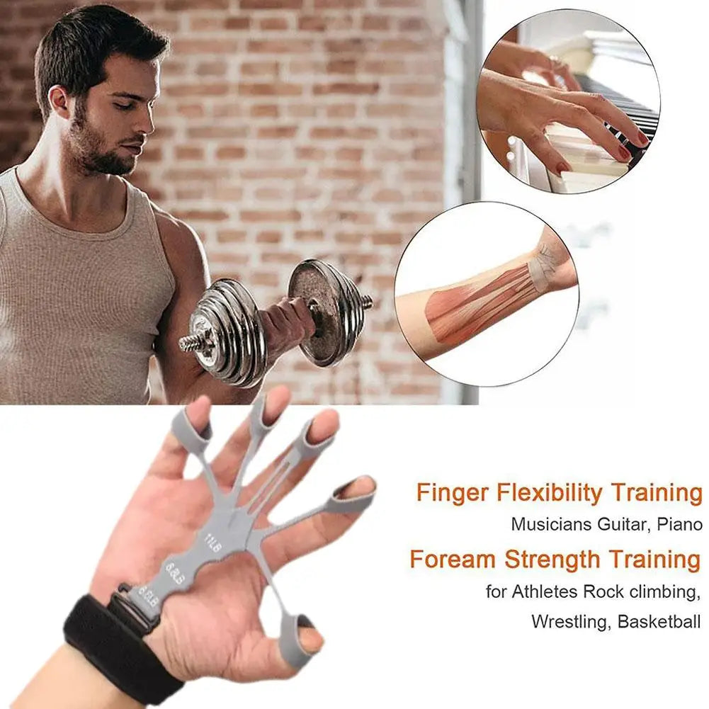 Adjustable Hand Grip & Finger Strengthener: Ultimate Wrist, Forearm, and Rehab Trainer