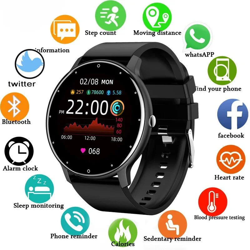 LIGE 2024 Smart Watch โ Where Elegance Meets Everyday Performance