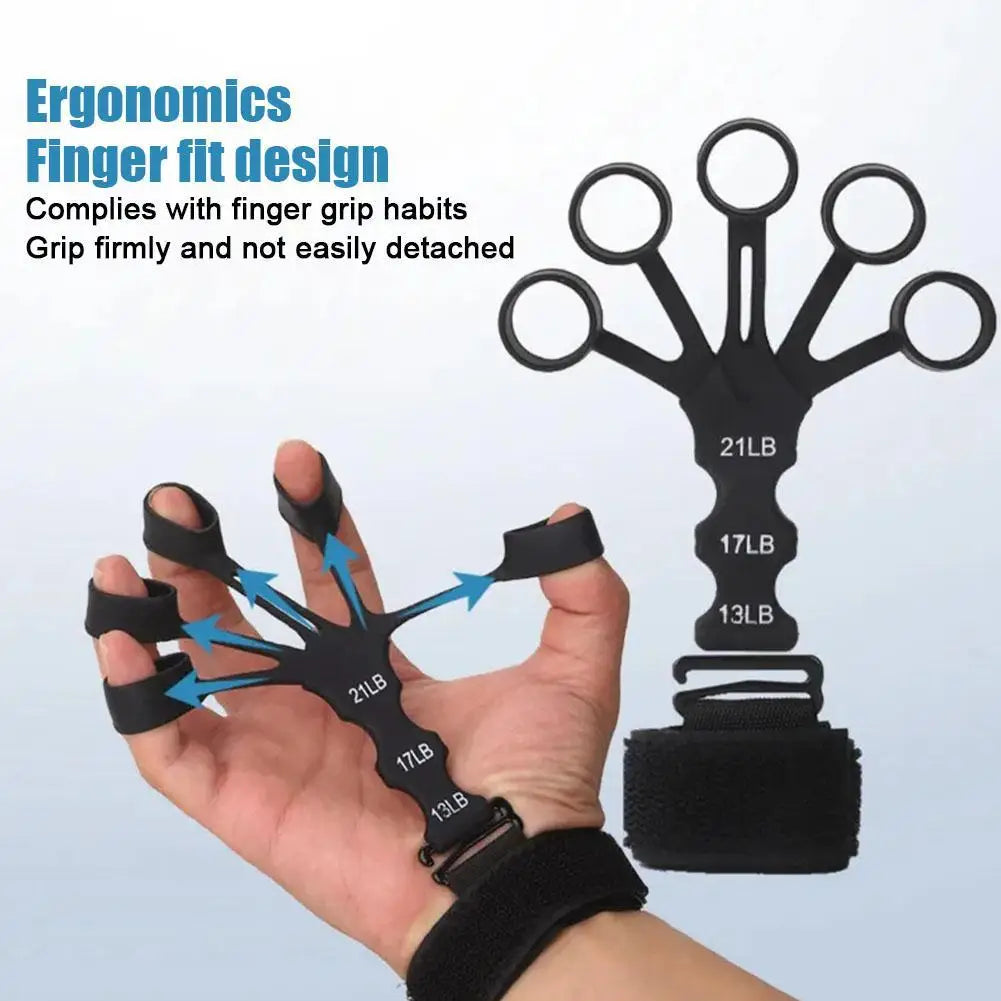 Adjustable Hand Grip & Finger Strengthener: Ultimate Wrist, Forearm, and Rehab Trainer