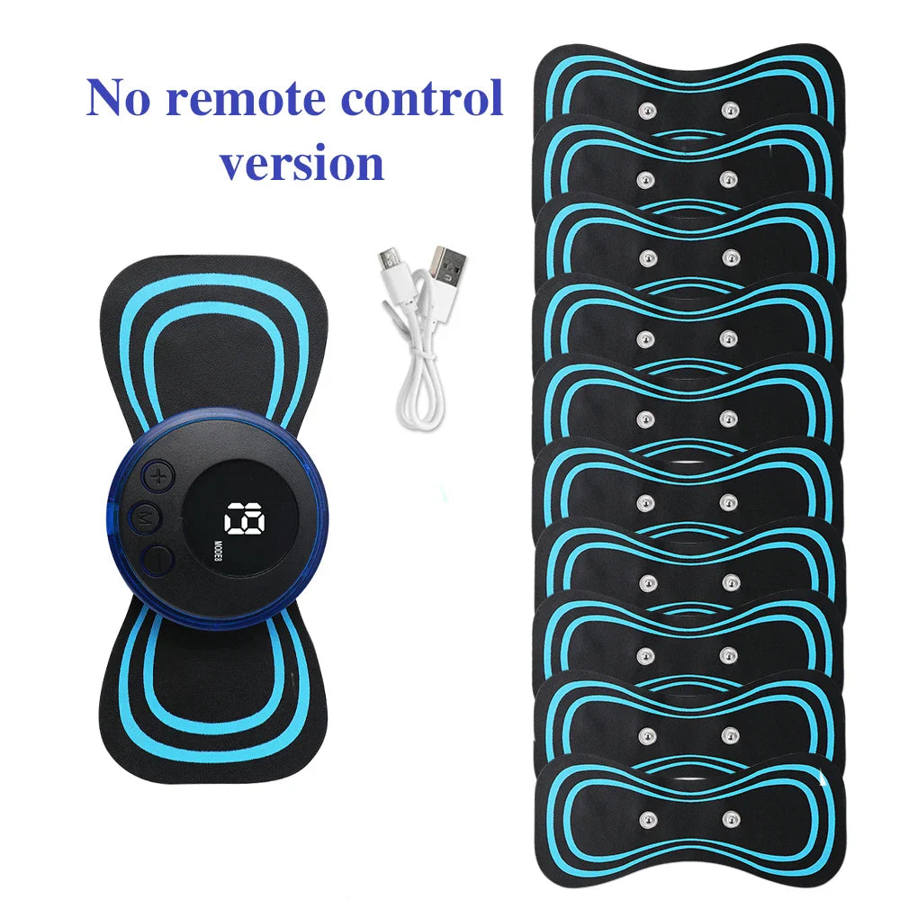 Mini Portable EMS Neck Massager – Electric Neck Stretcher for Cervical Pain Relief & Shoulder Relaxation