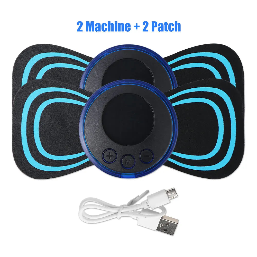 Mini Portable EMS Neck Massager – Electric Neck Stretcher for Cervical Pain Relief & Shoulder Relaxation
