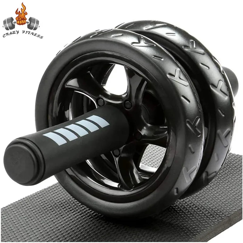 Silent AB Roller Wheel – No-Noise Abdominal Trainer for Home Gym & Strength Workouts
