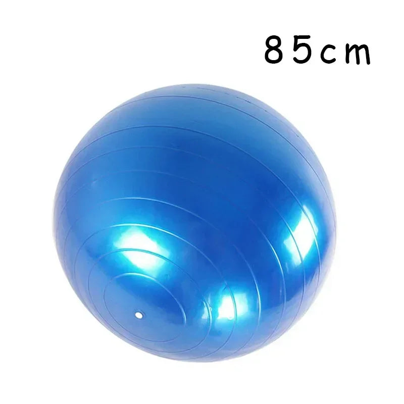 Big Yoga Ball – 45cm-85cm Thickened PVC Inflatable Exercise Ball for Home Fitness, Pilates & Balance Training