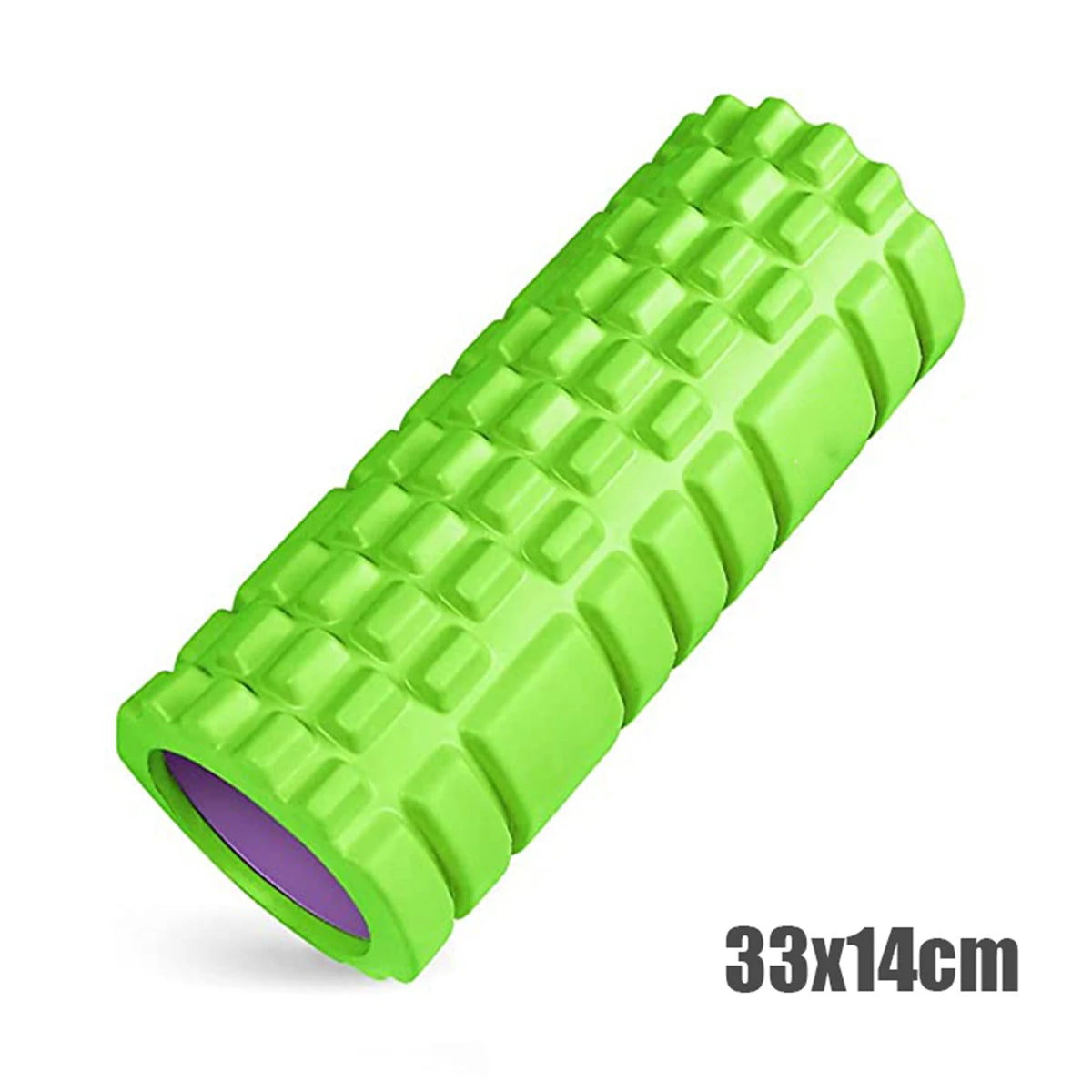 33cm Foam Axis Massage Roller – Ultimate Yoga & Muscle Recovery Tool for Back & Body Training
