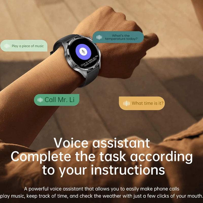 GT5 PRO Smart Watch – 2024 AMOLED Fitness & Lifestyle Watch with Bluetooth Calling, GPS, NFC & Heart Rate Monitoring