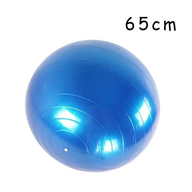 Big Yoga Ball – 45cm-85cm Thickened PVC Inflatable Exercise Ball for Home Fitness, Pilates & Balance Training