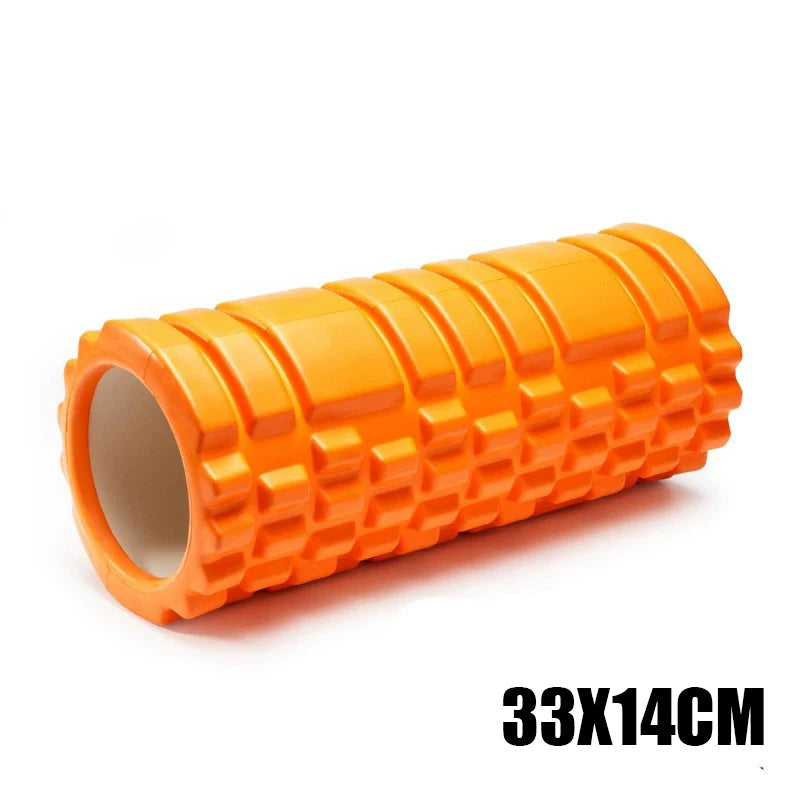 33cm Foam Axis Massage Roller – Ultimate Yoga & Muscle Recovery Tool for Back & Body Training