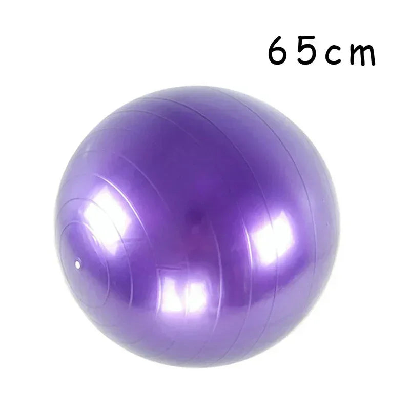 Big Yoga Ball – 45cm-85cm Thickened PVC Inflatable Exercise Ball for Home Fitness, Pilates & Balance Training