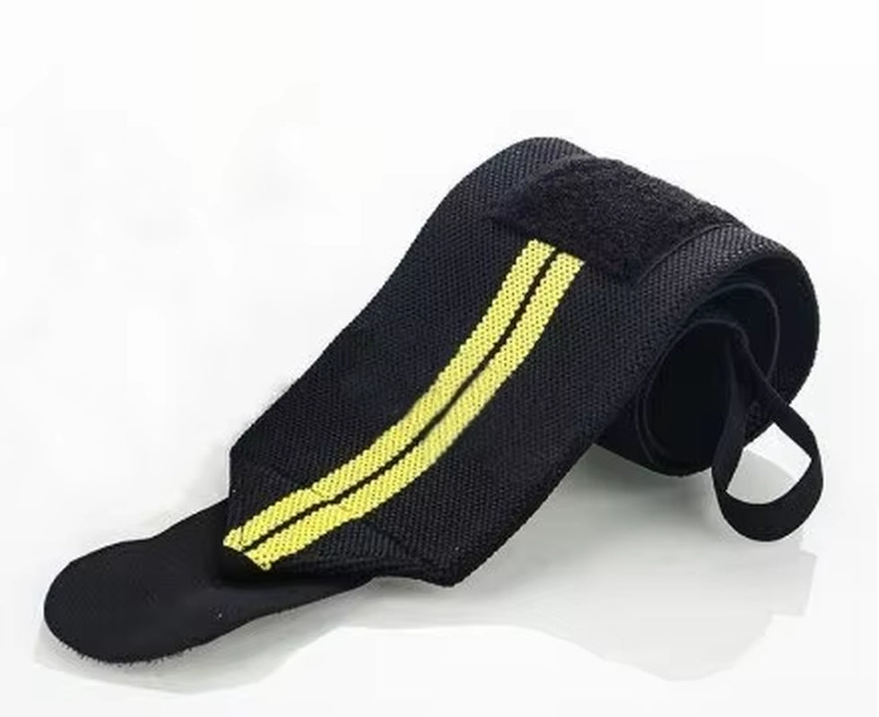 1-PC Adjustable Elastic Wrist Straps – Supportive Wristbands for Athletes, Powerlifting, and Fitness