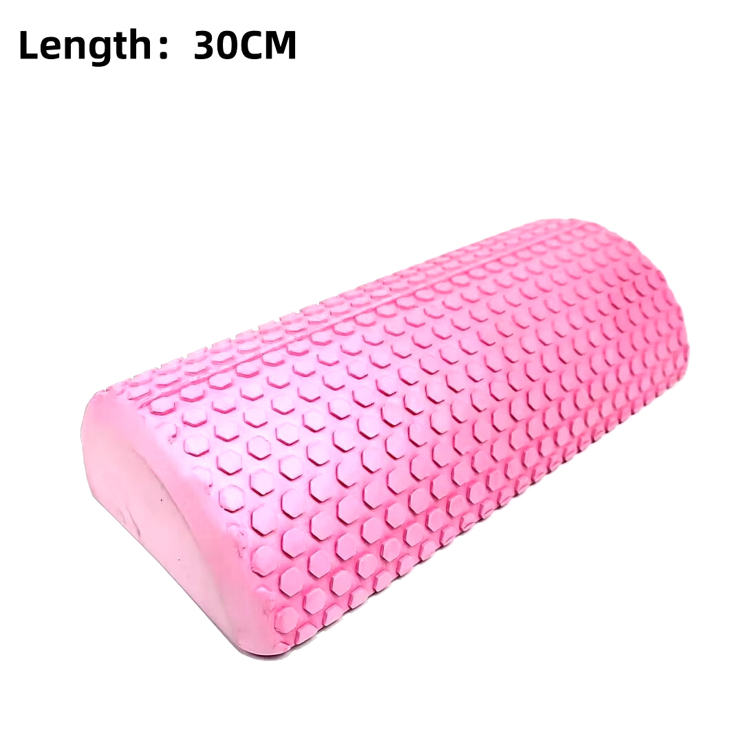 15/33cm Fitness Foam Roller β High-Density EPP Massage Roller for Yoga, Pilates & Muscle Recovery