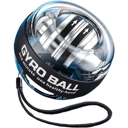 Self-Starting Wrist Gyro Ball – Power Trainer for Wrist, Forearm, and Finger Muscle Strengthening