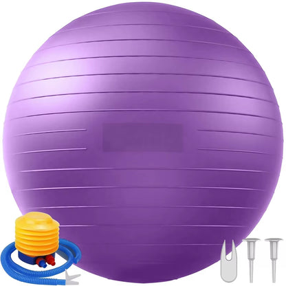 Balance Ball – 65cm/75cm/85cm Yoga & Pilates Stability Ball for Fitness, Pregnancy & Rehabilitation