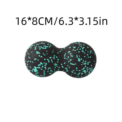 High-Density Yoga Peanut Massage Ball Set – Fascia Release, Muscle Relaxation & Pain Relief Fitness Kit