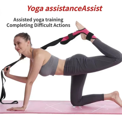 Yoga Leg Stretching Band – Flexibility & Rehab Strap for Yoga, Pilates, Dance, and Foot Recovery