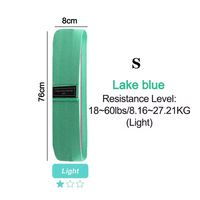 Fitness Resistance Band – Elastic Hip & Glute Expander for Squats, Yoga, Pilates & Home Workouts