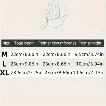 Waterproof Winter Touchscreen Gloves – Windproof Warm Gloves for Men, Snowboarding, Motorcycle Riding & Driving