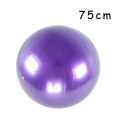 Big Yoga Ball – 45cm-85cm Thickened PVC Inflatable Exercise Ball for Home Fitness, Pilates & Balance Training