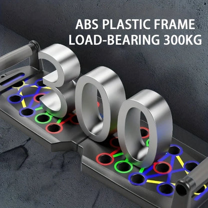 Portable Multifunctional Push-Up Board Set for Chest, Back, Arms & Core Training