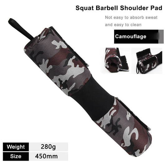 Barbell Squat & Hip Thrust Shoulder Pad – Foam Cover for Weight Lifting, Gym Fitness Gear for Men & Women