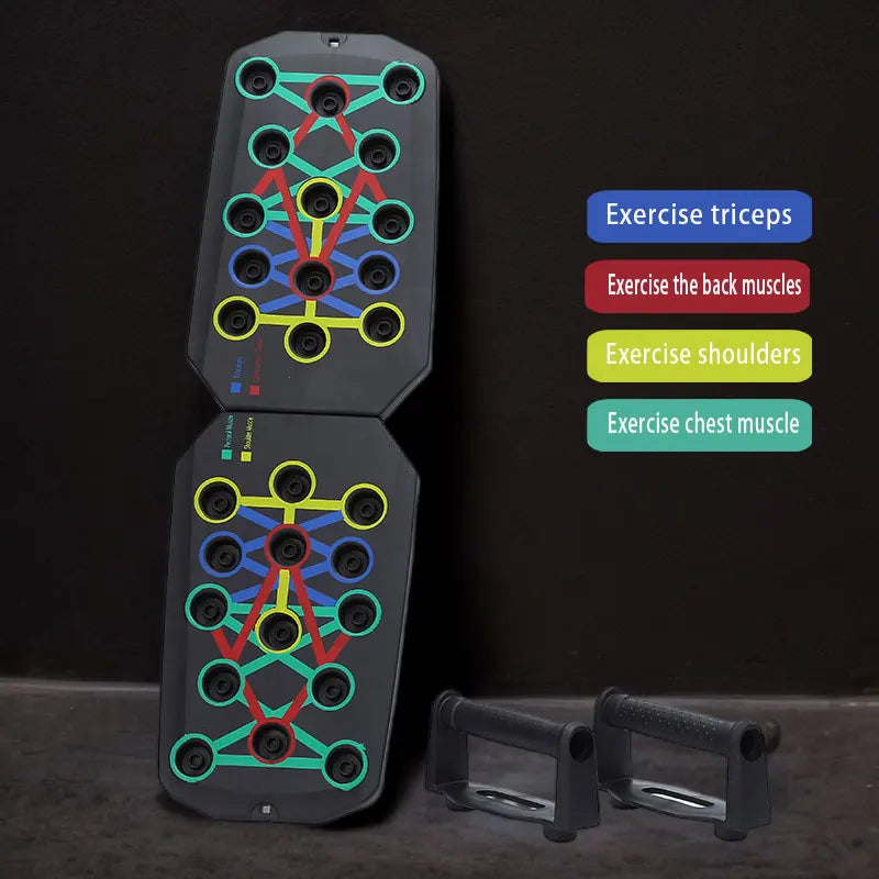 Portable Multi-Functional Push-Up Board – High-Load Push-Up System for Chest, Arms, Back & Core