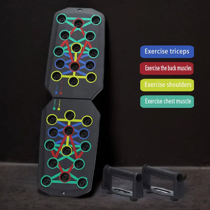 Portable Multi-Functional Push-Up Board – High-Load Push-Up System for Chest, Arms, Back & Core